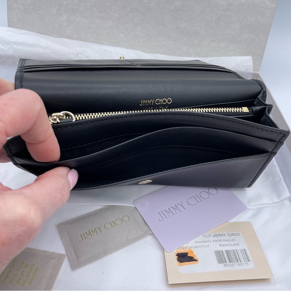 Jimmy Choo Wallet Black - Picture 9 of 16